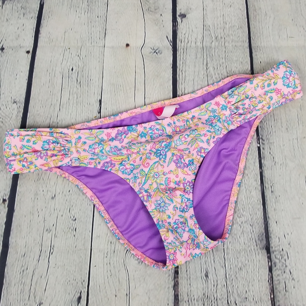VICTORIA'S SECRET | floral bikini bottoms